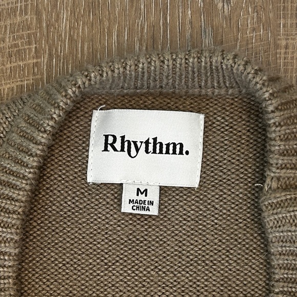 RHYTHM - beige knit sweater - Picture 3 of 3